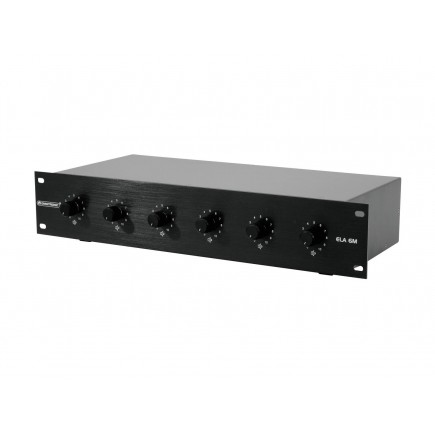 OMNITRONIC PA 6-Zone Mono Vol Contr 30W bk